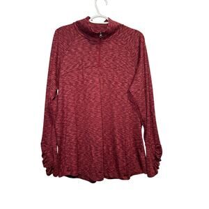 Columbia quarter zip lightweight pullover womens‎ 1X gorpcore hiking outdoors